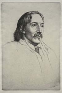 Robert Louis Balfour Stevenson da William Strang