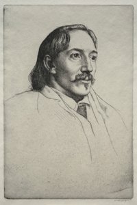 Robert Louis Balfour Stevenson da William Strang