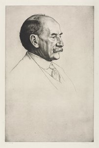 Thomas Hardy, rivolto a destra da William Strang
