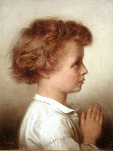 In preghiera da William Strutt