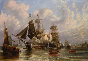 Guerra di Crimea, imbarco delle truppe inglesi, 1855
