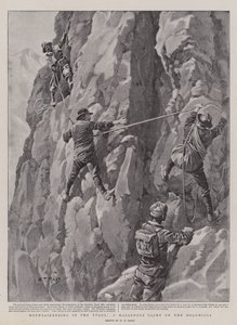 Alpinismo nel Tirolo, una scalata pericolosa sulle Dolomiti da William T. Maud