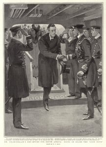 Partenza di Mr Chamberlain per il Sudafrica, imbarco sulla Good Hope da William T. Maud