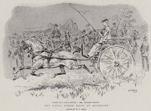 Lo spettacolo reale dei cavalli a Richmond da William T. Maud