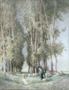Una pastorella e il suo gregge, Olanda