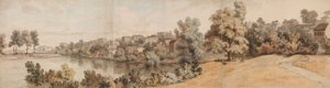 Paesaggio fluviale italianizzato da William Taverner