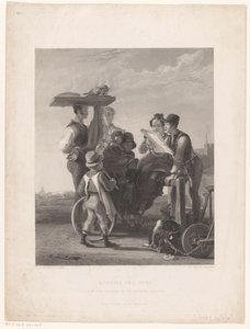 Lettura di un giornale da William Taylor (prentmaker)