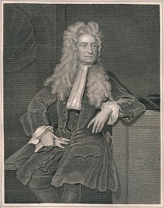 Sir Isaac Newton, c1700, inizio-metà XIX secolo da William Thomas Fry