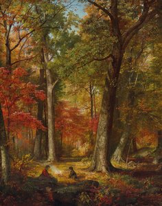 Boschi autunnali da William Trost Richards