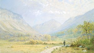 Franconia Notch, New Hampshire da William Trost Richards
