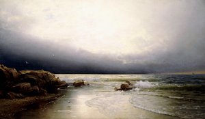 Lands End - Costa del New Jersey, 1887 da William Trost Richards