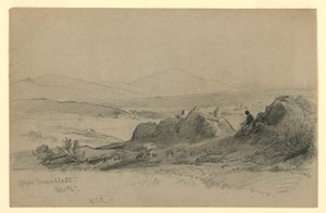 Paesaggio, Darmstadt, Germania da William Trost Richards