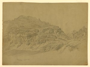 Paesaggio, Meiringen, Svizzera da William Trost Richards