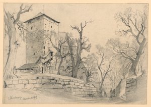 Castello di Norimberga, Germania da William Trost Richards