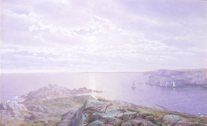 Cala rocciosa da William Trost Richards