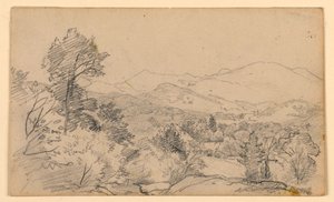 Studio di paesaggio da William Trost Richards