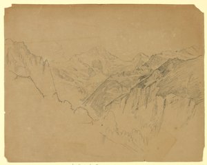 Studio di paesaggio, Lauterbrunnen, Svizzera