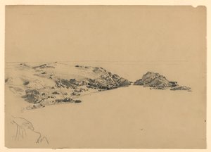 Studio della costa, Rhode Island da William Trost Richards