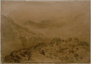 Un passo roccioso tra le montagne (Glen Croe, con le pendici di Ben Arthur: Ben an Lochain)