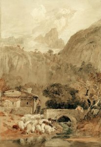 Aiguillette dalla valle della Cluse da Joseph Mallord William Turner