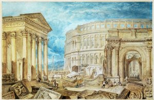 Antichità di Pola da Joseph Mallord William Turner