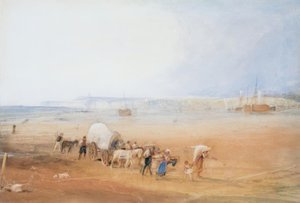 Scena di spiaggia sulla costa meridionale da Joseph Mallord William Turner