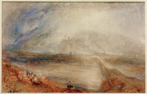 Bellinzona, dalla strada per Locarno da Joseph Mallord William Turner