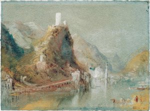 Cochem vista da sud da Joseph Mallord William Turner