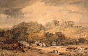 Castello di Donnington, Newbury, Berkshire da Joseph Mallord William Turner