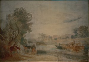 Hampton Court, dalla Tamigi