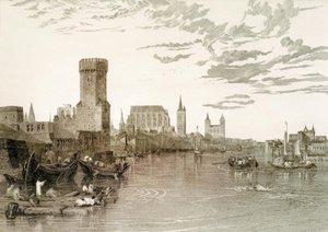 Colonia vista dal fiume da Joseph Mallord William Turner