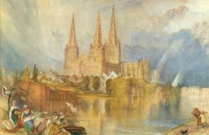 Lichfield, Staffordshire da Joseph Mallord William Turner