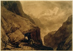 Monte San Gottardo da Joseph Mallord William Turner