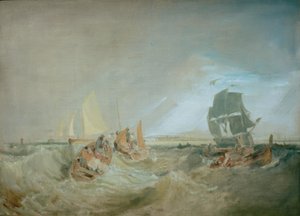 Navigazione alla foce del Tamigi da Joseph Mallord William Turner