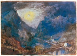 Sisteron, Francia da Joseph Mallord William Turner