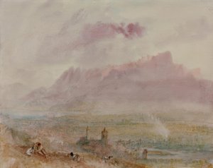La città e il lago di Thun da Joseph Mallord William Turner