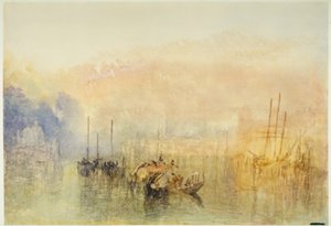 Venezia, ingresso nel Canal Grande da Joseph Mallord William Turner