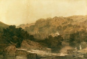 Veduta del Priorato di Brinkburn, Northumberland da Joseph Mallord William Turner