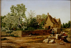 Veduta di Marston, vicino a Oxford, inizio XIX secolo