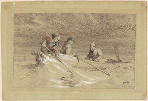 Studio per "Pesca allo shad" da William Tylee Ranney