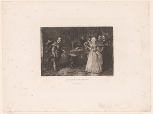 Alva visita la governatrice Margherita di Parma, 1567 da William Unger