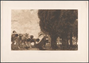 Processione bacchica, da Franz Stück
