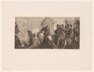 Magnanimità di Alessandro Magno da William Unger
