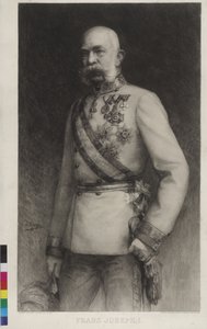 Francesco Giuseppe I in uniforme di gala di un feldmaresciallo da William Unger