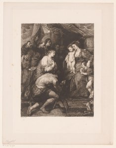 Maria con Bambino adorata dai santi