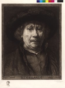 Autoritratto di Rembrandt da William Unger
