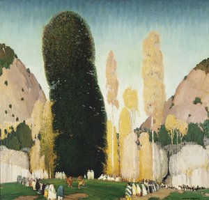 Cerimonia di Montagna, c.1930 da William Victor Higgins