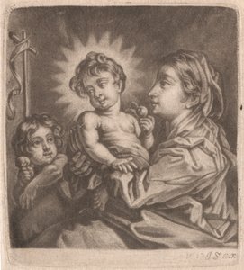 Vergine, Bambino Gesù e San Giovanni da William Vincent