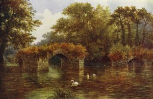 Fiume Avon, Castello di Warwick da William W. Quatremain