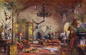 Castello di Warwick: Grande Sala da William W. Quatremain